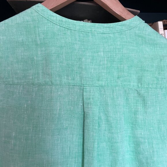 Linen 3/4 sleeve shirt - Picture 6 of 8